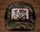 I Put The Tism In Patriotism Patch Hat