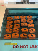 Custom Engraved Leatherette Hat Patches