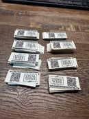 Custom UV-Printed Canvas Hatband Tags