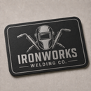 Custom Engraved Leatherette Hat Patches