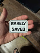 Custom Engraved Leatherette Hat Patches
