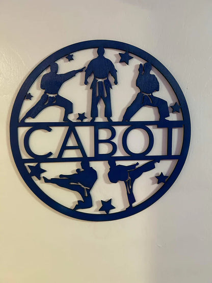 Decorated Name Signs