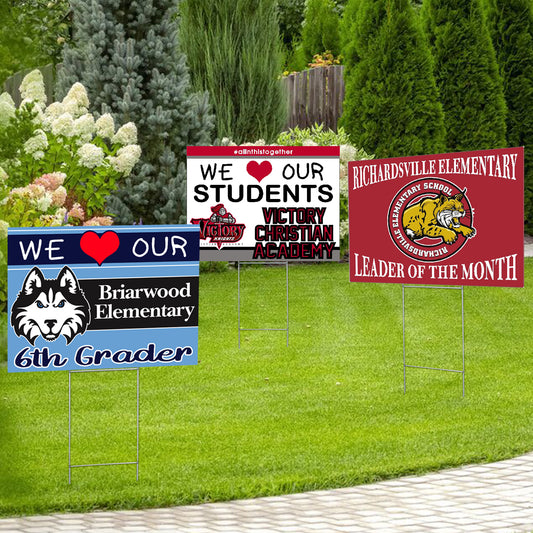 Full Color Yard signs 18" X 24"